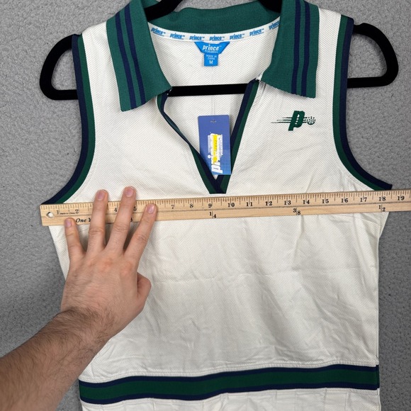 Prince Pickleball Dress Womens M Ivory Country‎ Club Academia Sports Athletic - Picture 14 of 15